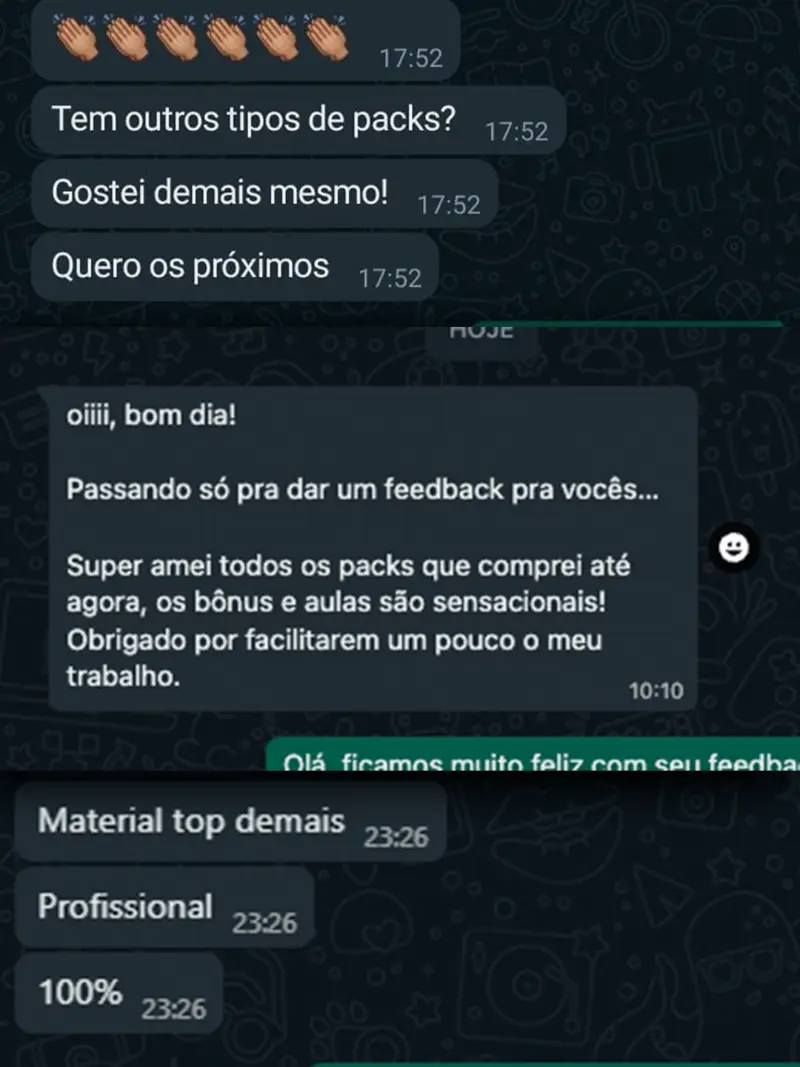 Depoimento de cliente 1