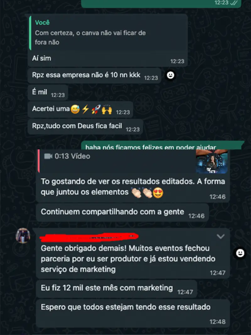 Depoimento de cliente 6